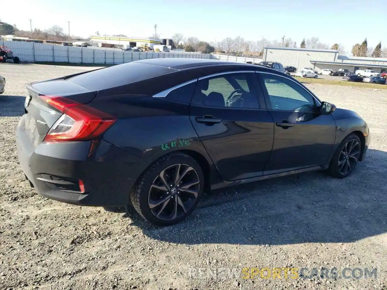 3 Photograph of a damaged car 19XFC2F8XKE214918 HONDA CIVIC 2019