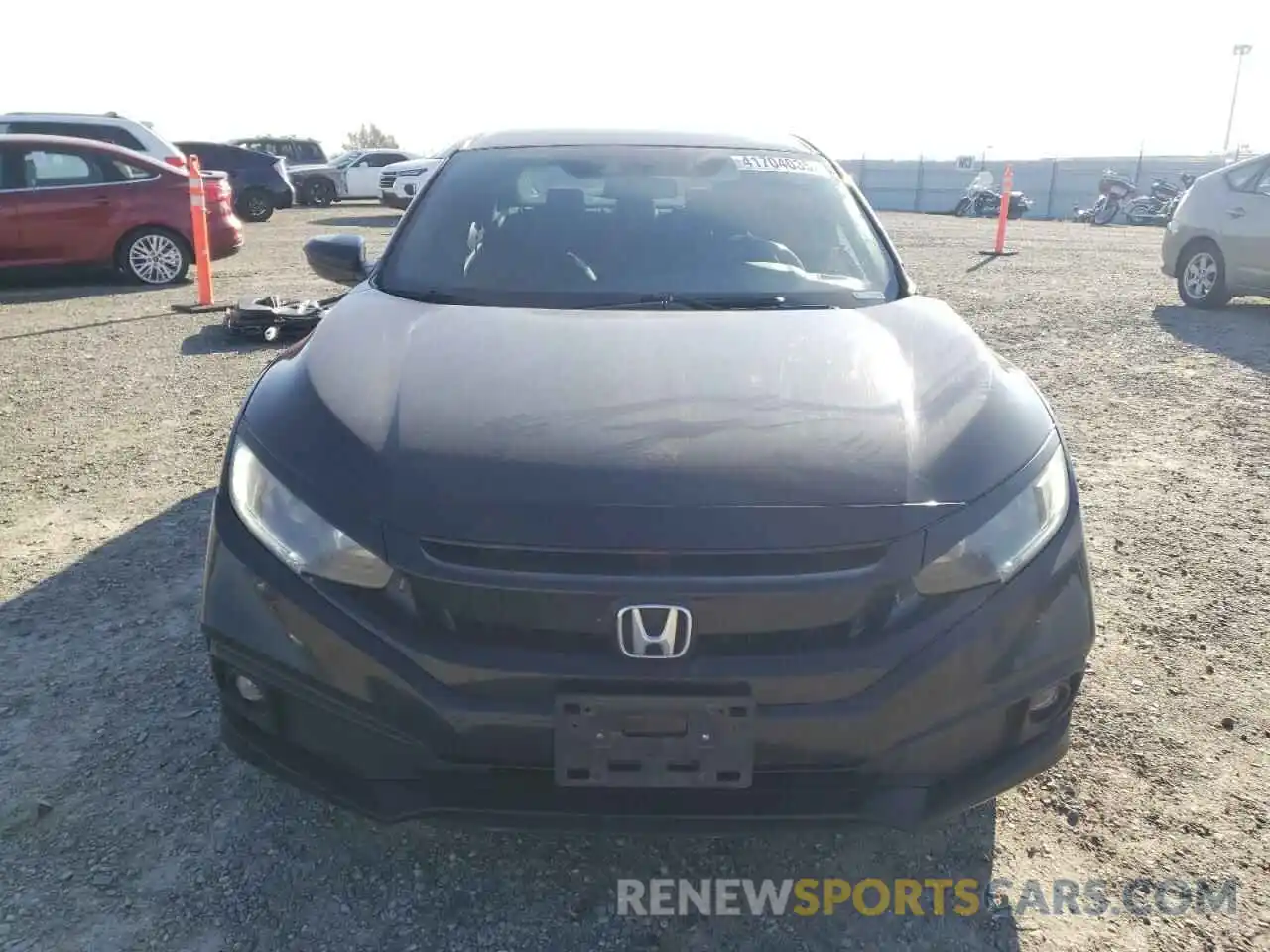 5 Photograph of a damaged car 19XFC2F8XKE214918 HONDA CIVIC 2019