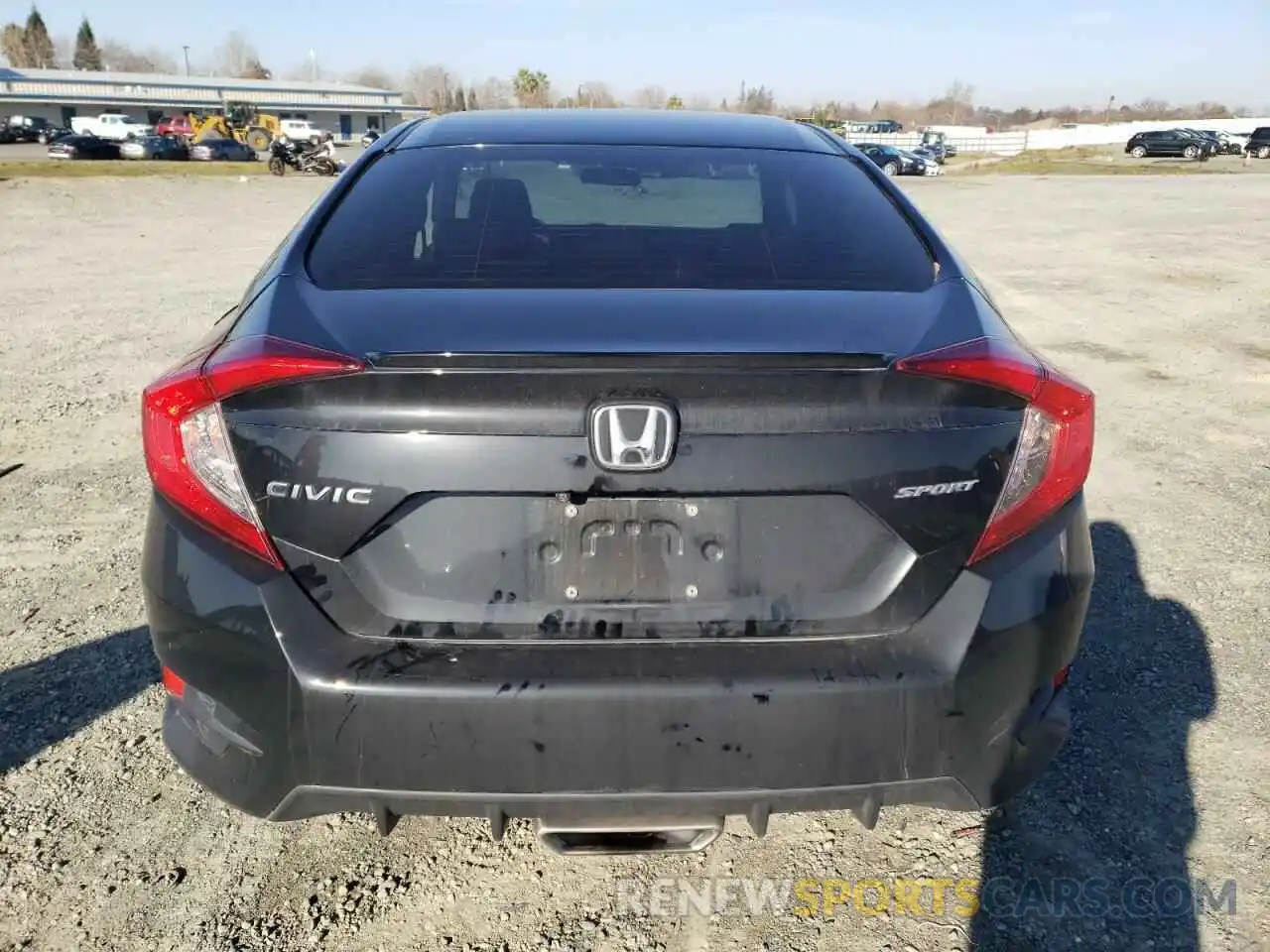 6 Photograph of a damaged car 19XFC2F8XKE214918 HONDA CIVIC 2019