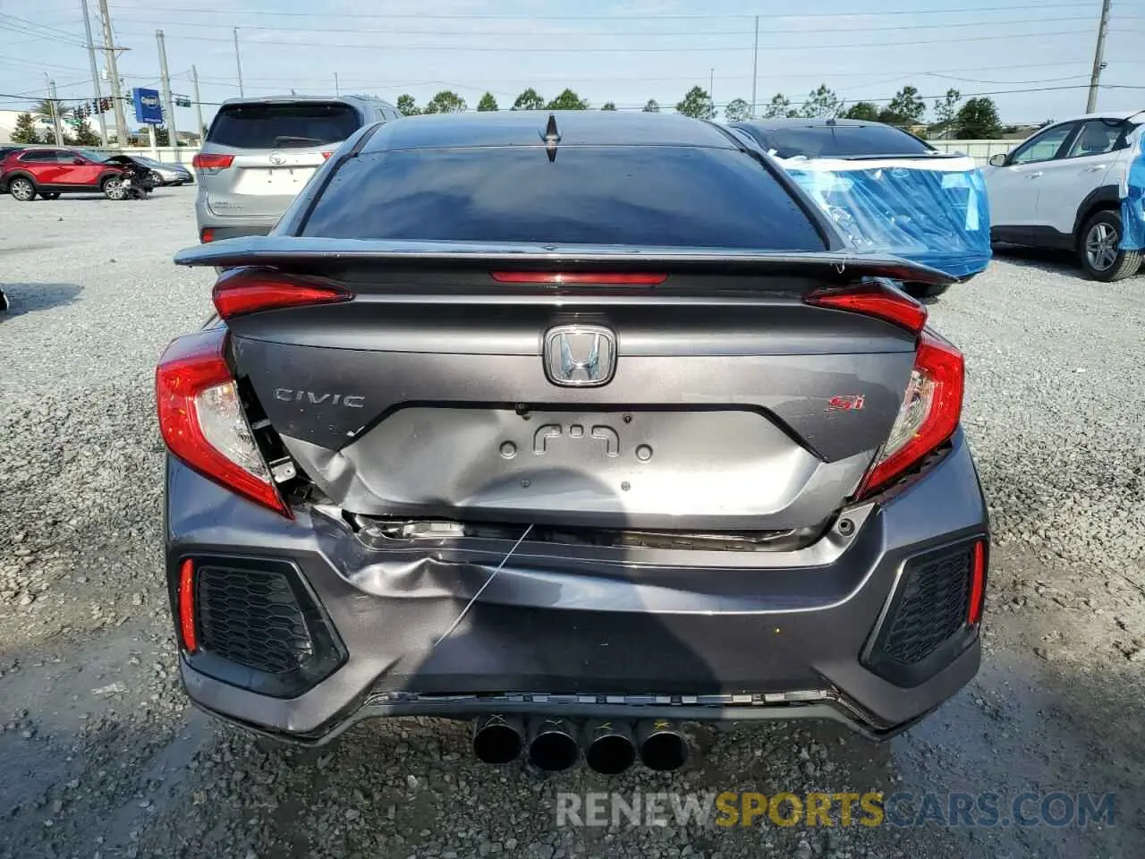 6 Photograph of a damaged car 2HGFC1E50KH706638 HONDA CIVIC 2019