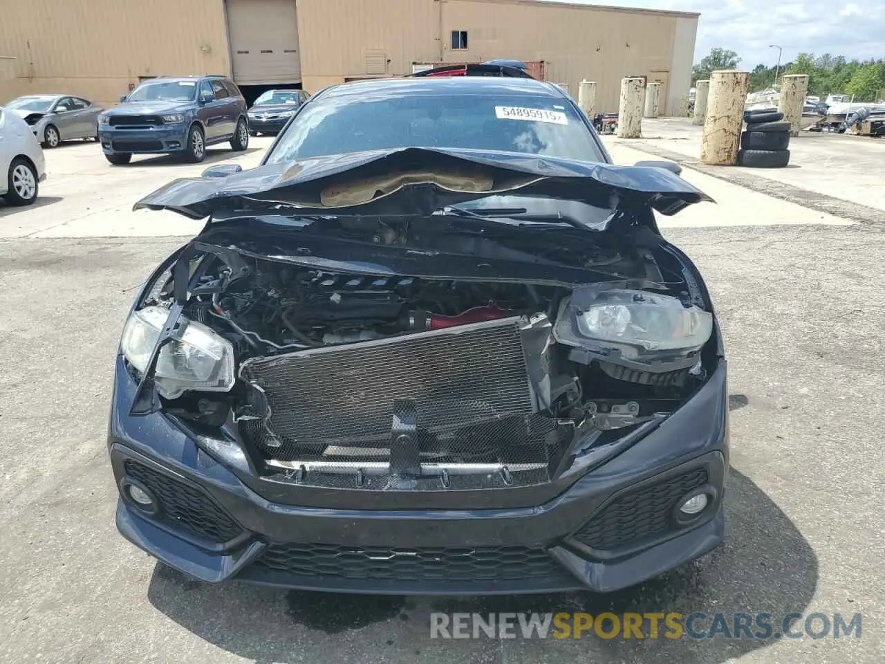 5 Photograph of a damaged car 2HGFC1E51KH704834 HONDA CIVIC 2019