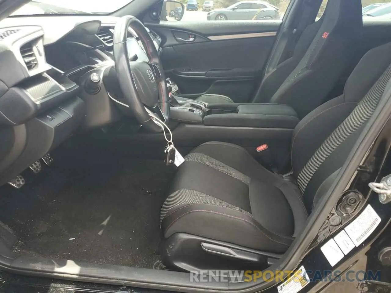 7 Photograph of a damaged car 2HGFC1E51KH704834 HONDA CIVIC 2019