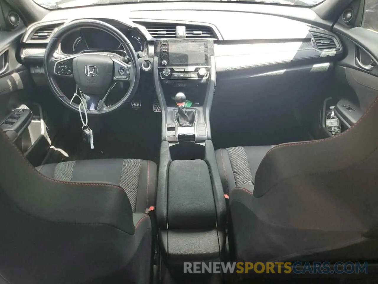 8 Photograph of a damaged car 2HGFC1E51KH704834 HONDA CIVIC 2019