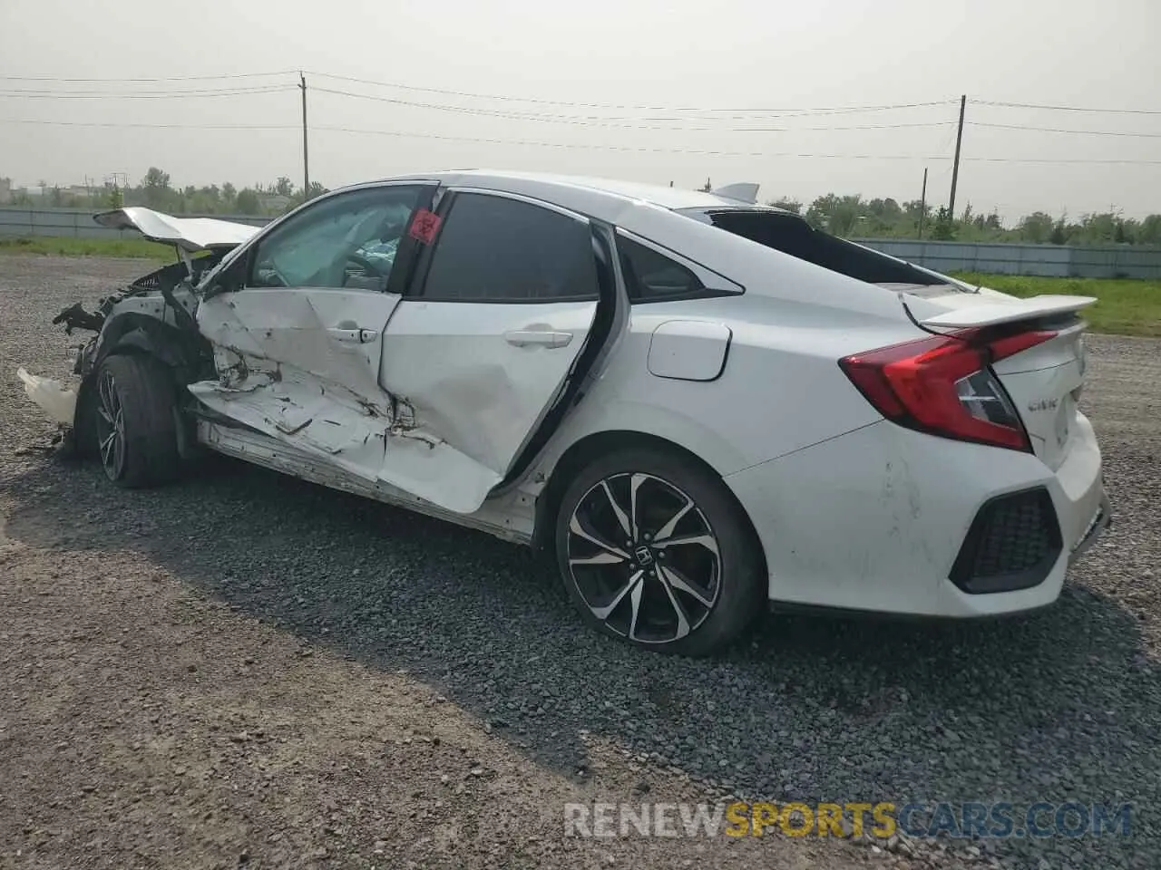 2 Photograph of a damaged car 2HGFC1E52KH200518 HONDA CIVIC 2019
