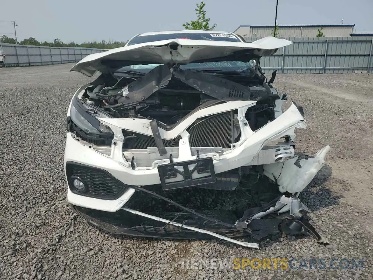 5 Photograph of a damaged car 2HGFC1E52KH200518 HONDA CIVIC 2019