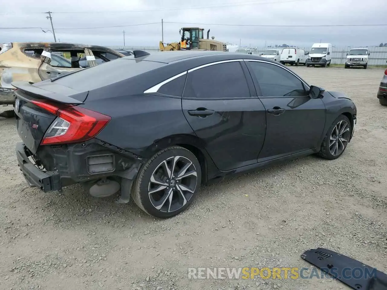 3 Photograph of a damaged car 2HGFC1E52KH700887 HONDA CIVIC 2019