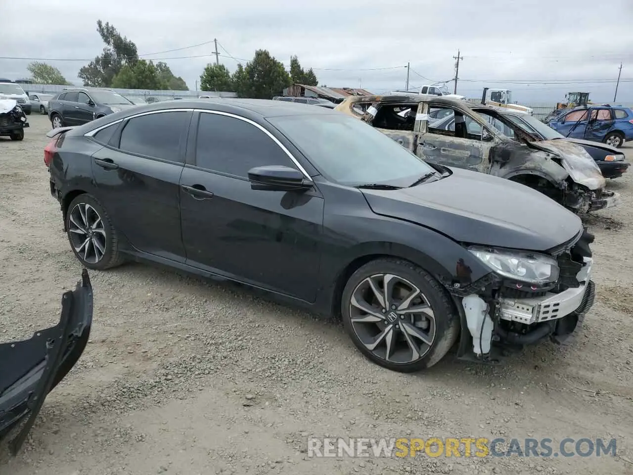 4 Photograph of a damaged car 2HGFC1E52KH700887 HONDA CIVIC 2019