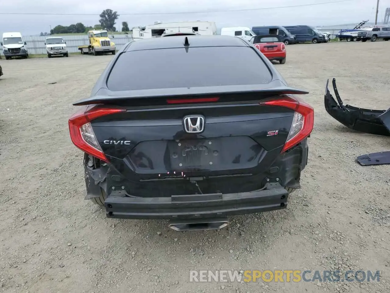 6 Photograph of a damaged car 2HGFC1E52KH700887 HONDA CIVIC 2019
