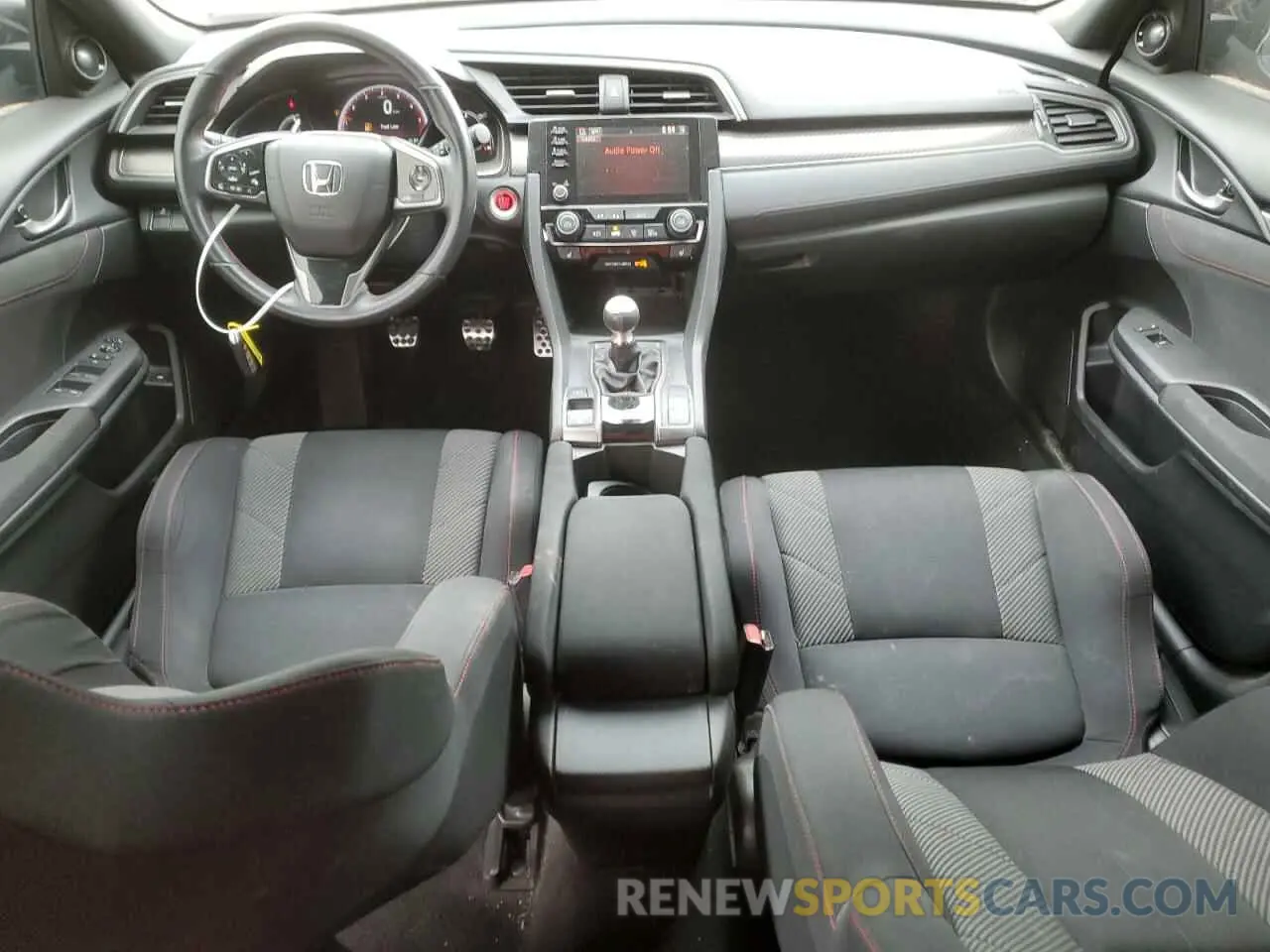 8 Photograph of a damaged car 2HGFC1E52KH700887 HONDA CIVIC 2019