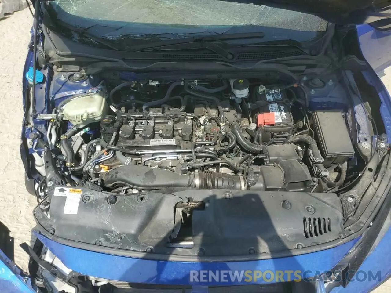11 Photograph of a damaged car 2HGFC1E52KH702946 HONDA CIVIC 2019