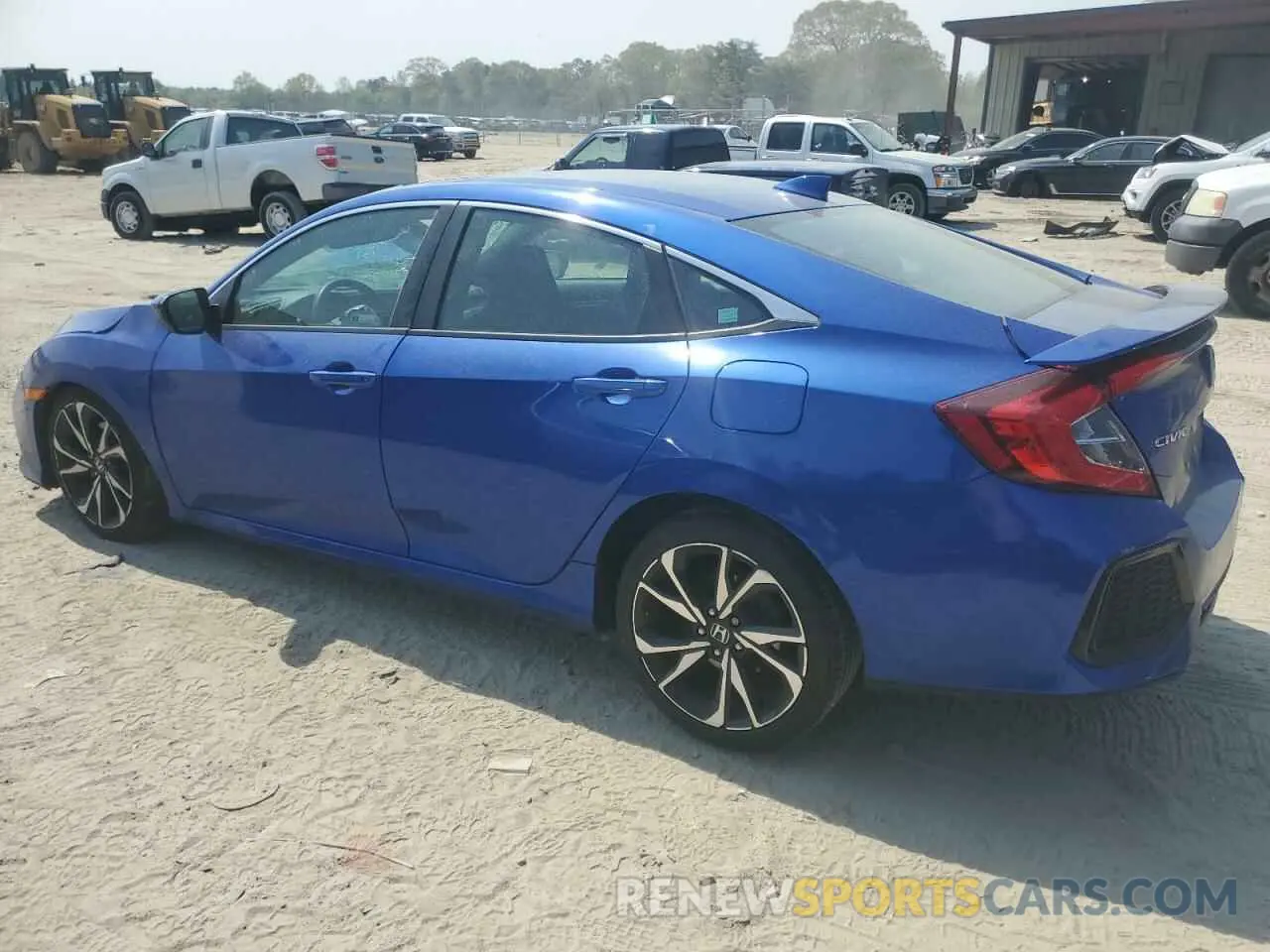 2 Photograph of a damaged car 2HGFC1E52KH702946 HONDA CIVIC 2019