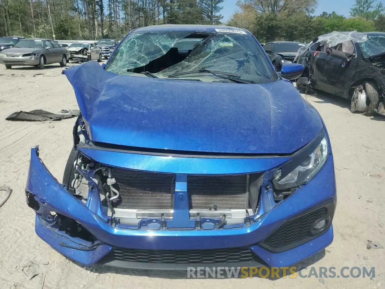 5 Photograph of a damaged car 2HGFC1E52KH702946 HONDA CIVIC 2019