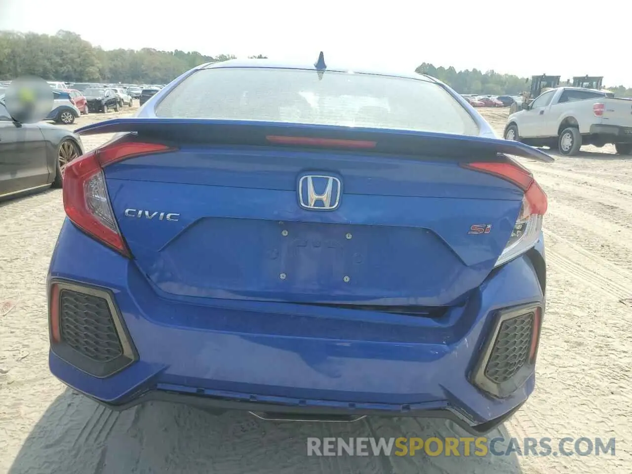 6 Photograph of a damaged car 2HGFC1E52KH702946 HONDA CIVIC 2019