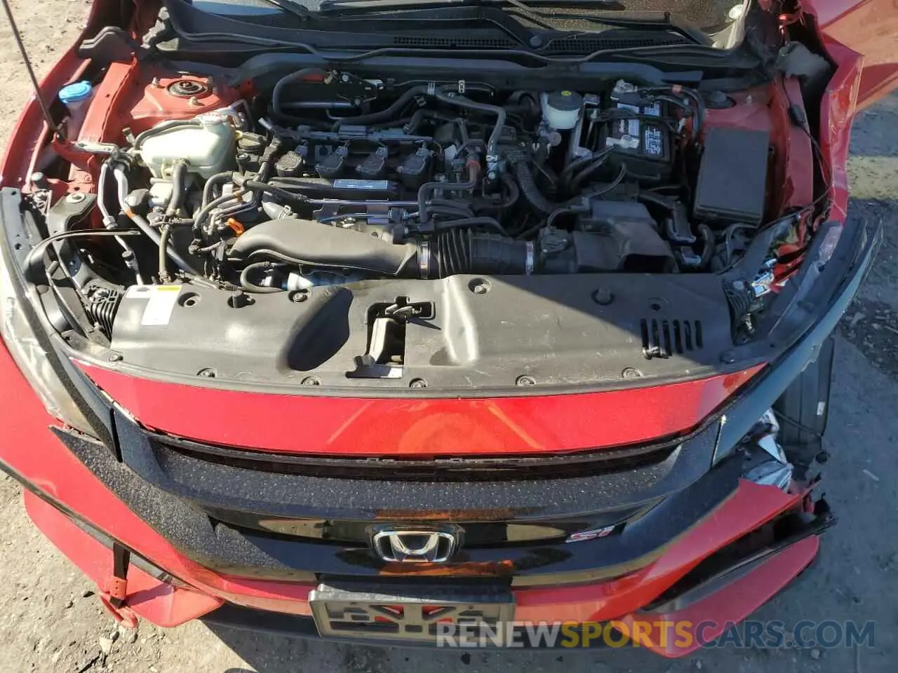 11 Photograph of a damaged car 2HGFC1E53KH707136 HONDA CIVIC 2019