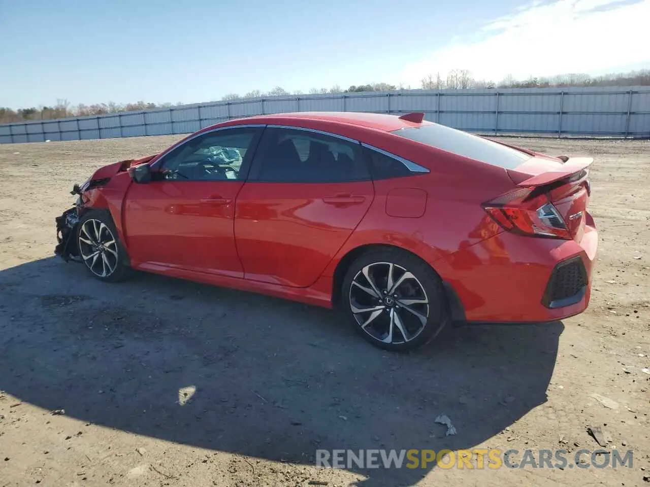 2 Photograph of a damaged car 2HGFC1E53KH707136 HONDA CIVIC 2019