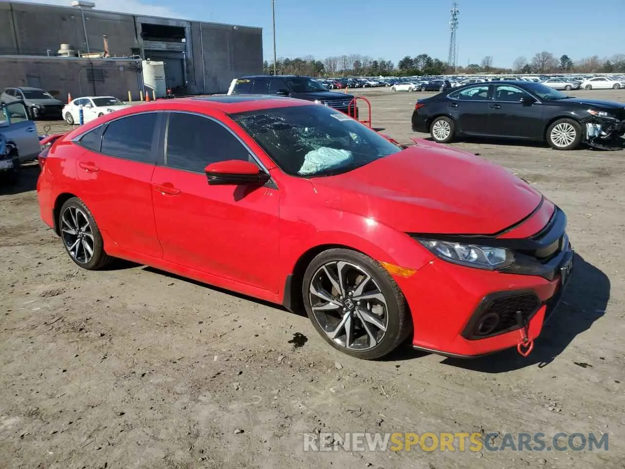4 Photograph of a damaged car 2HGFC1E53KH707136 HONDA CIVIC 2019
