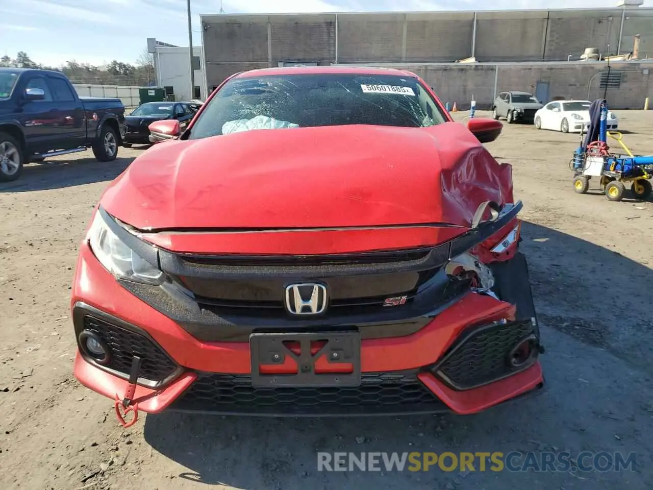 5 Photograph of a damaged car 2HGFC1E53KH707136 HONDA CIVIC 2019