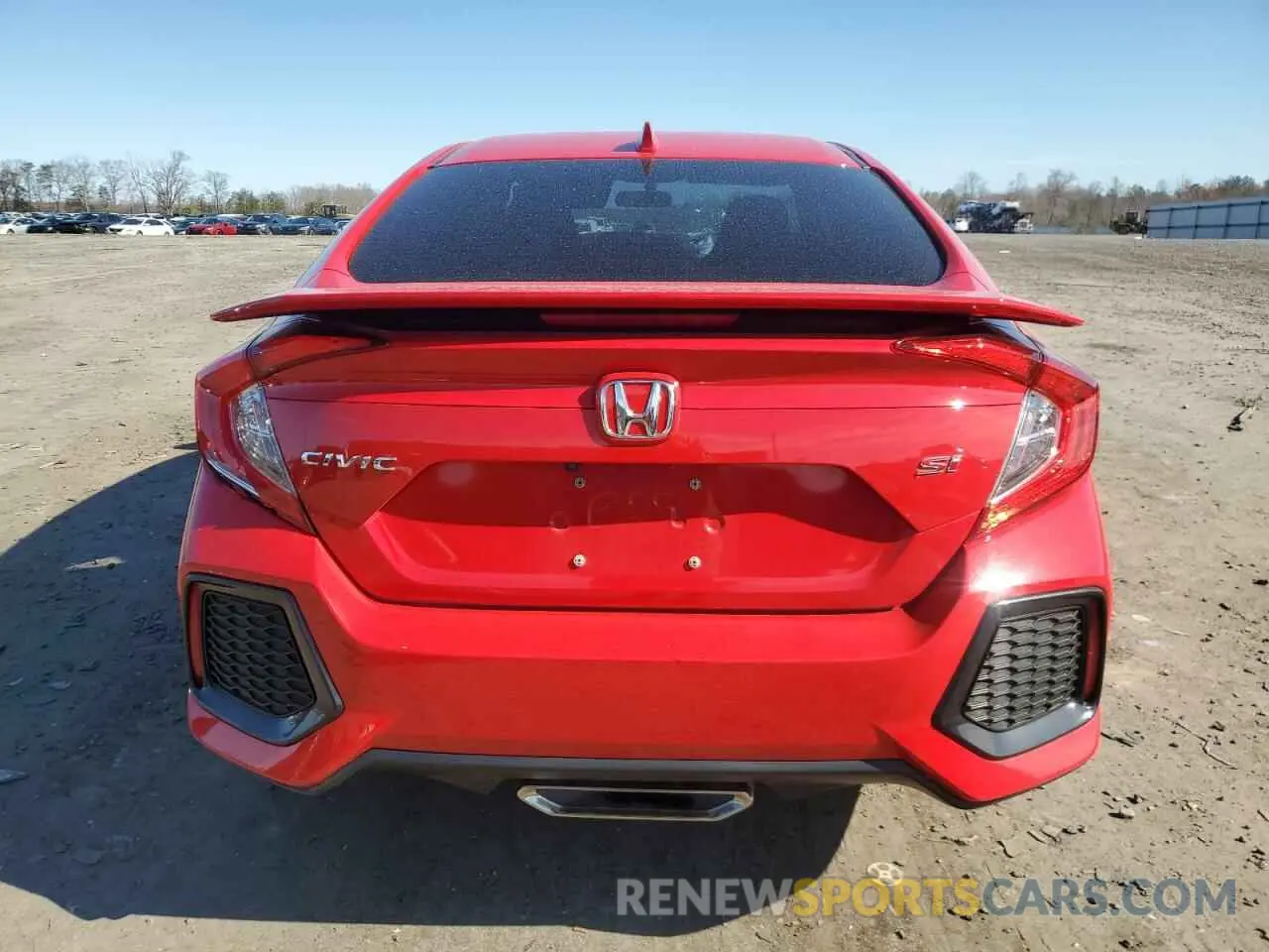 6 Photograph of a damaged car 2HGFC1E53KH707136 HONDA CIVIC 2019