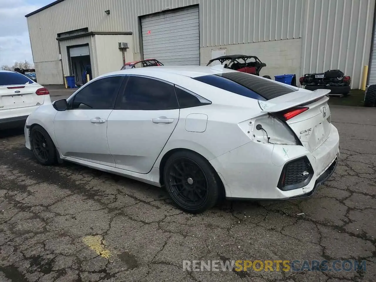 2 Photograph of a damaged car 2HGFC1E53KH707640 HONDA CIVIC 2019