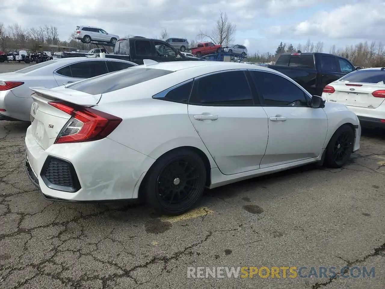 3 Photograph of a damaged car 2HGFC1E53KH707640 HONDA CIVIC 2019
