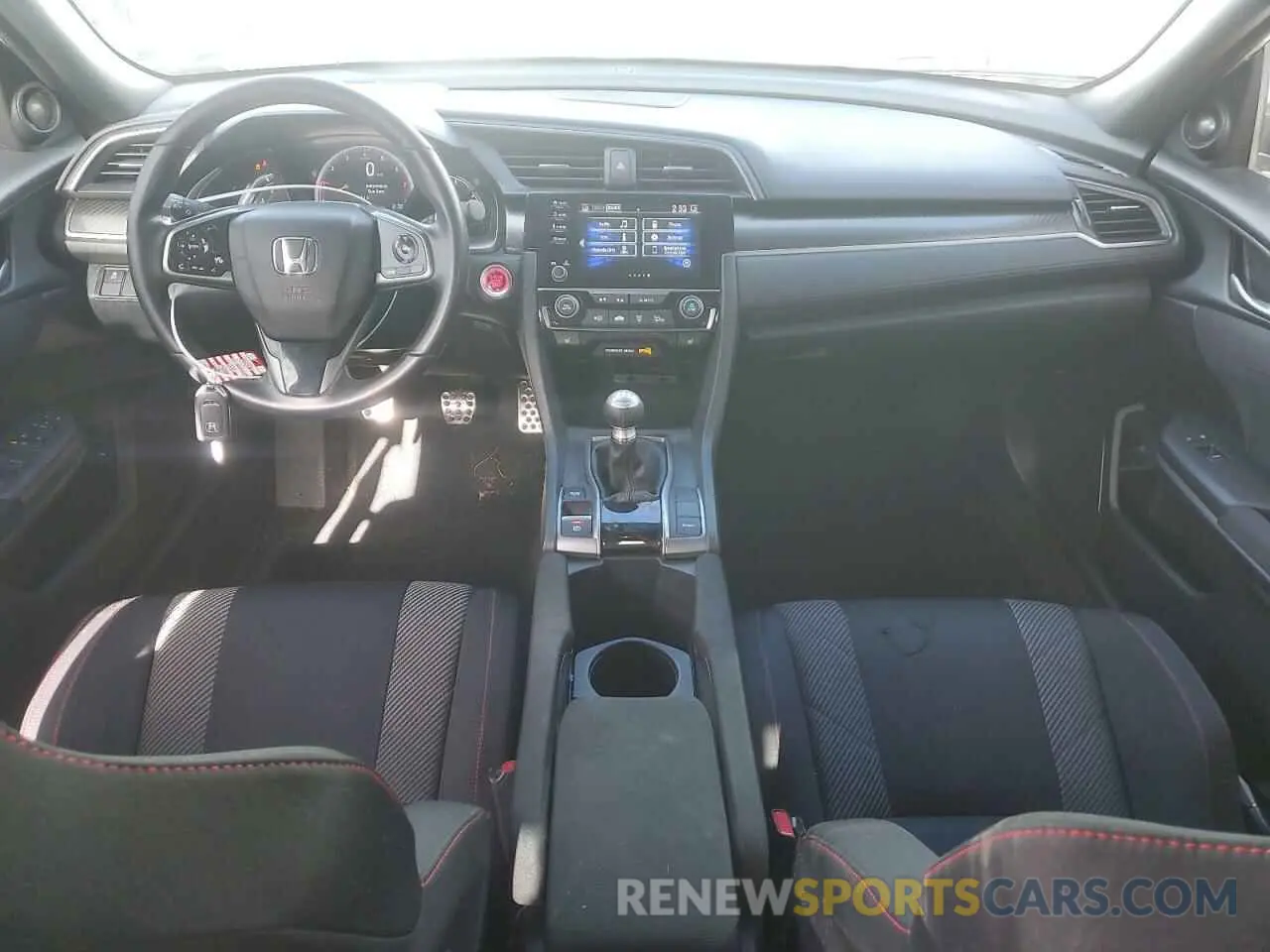 8 Photograph of a damaged car 2HGFC1E53KH707640 HONDA CIVIC 2019
