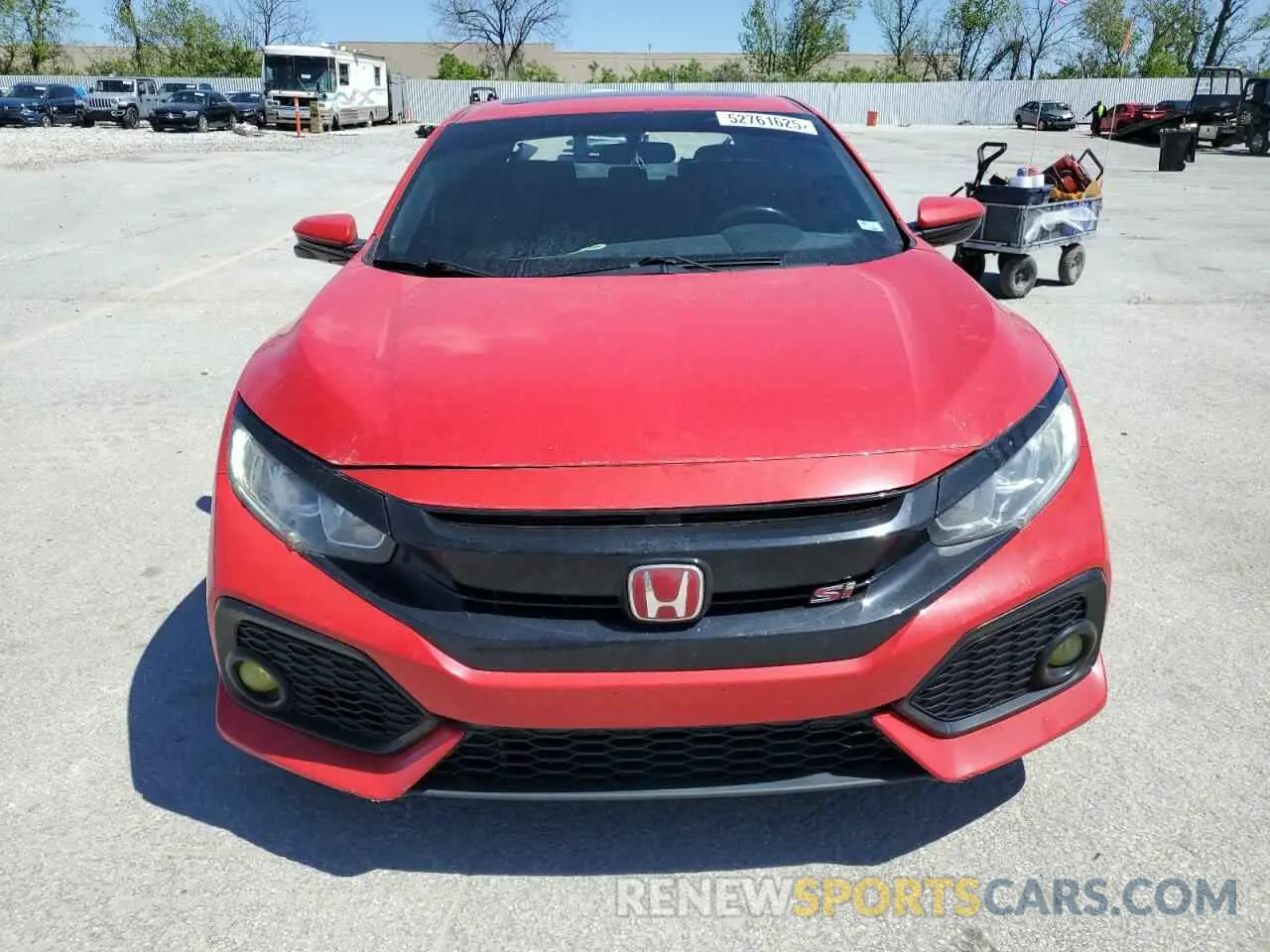 5 Photograph of a damaged car 2HGFC1E54KH706948 HONDA CIVIC 2019