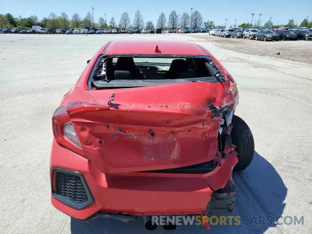 6 Photograph of a damaged car 2HGFC1E54KH706948 HONDA CIVIC 2019