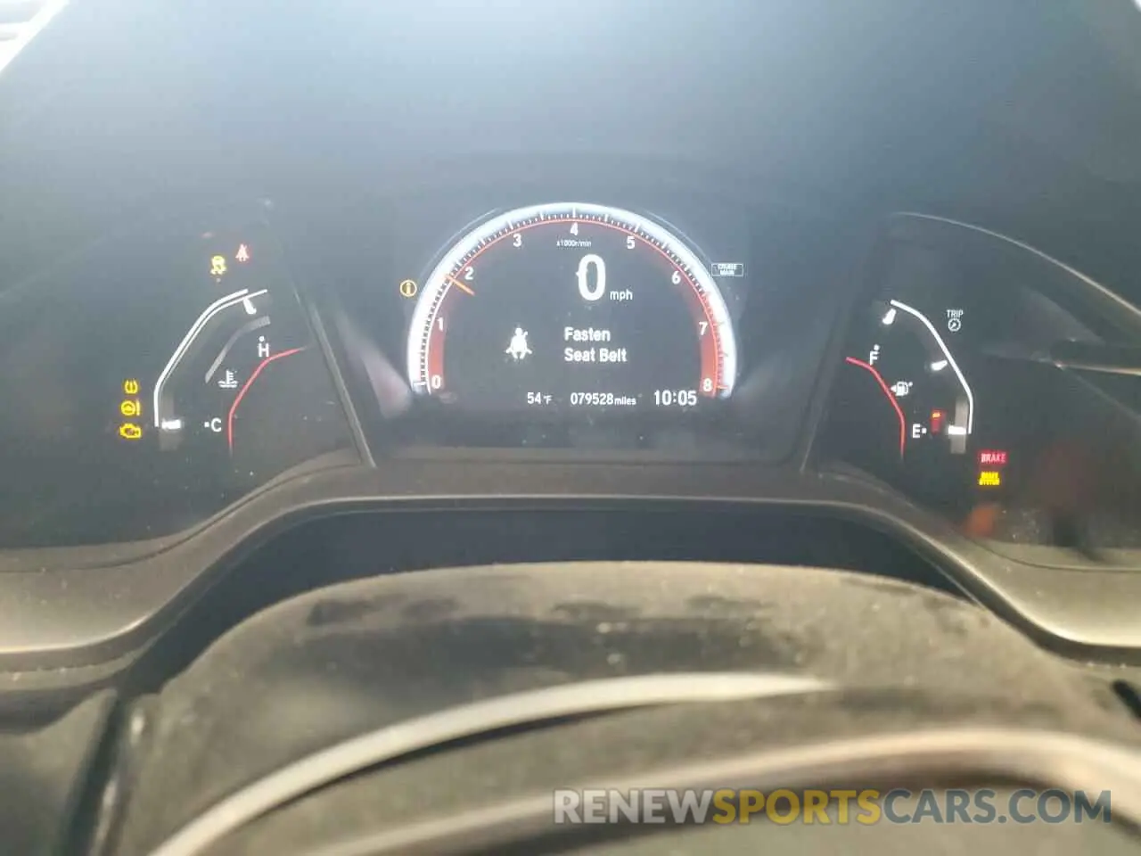 9 Photograph of a damaged car 2HGFC1E55KH705260 HONDA CIVIC 2019