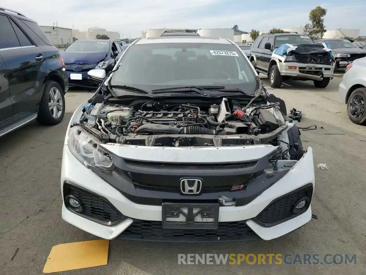 5 Photograph of a damaged car 2HGFC1E57KH701940 HONDA CIVIC 2019