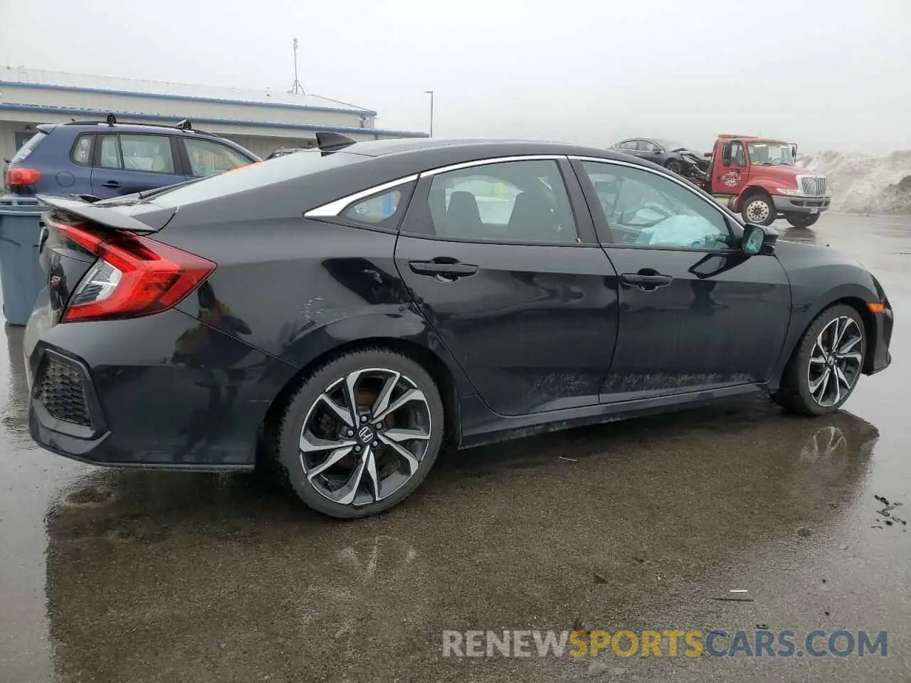 3 Photograph of a damaged car 2HGFC1E57KH707186 HONDA CIVIC 2019
