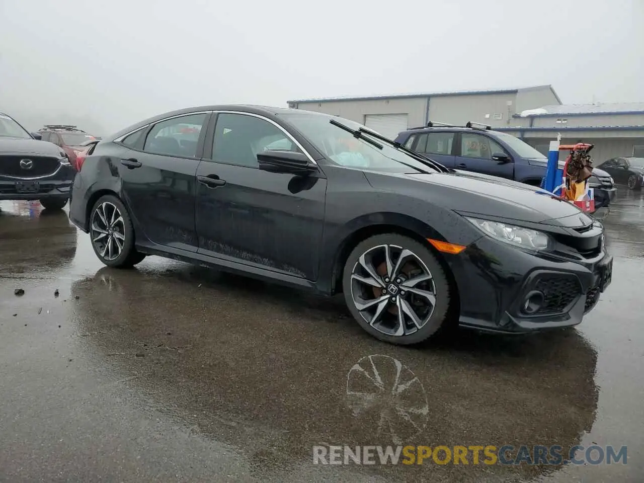 4 Photograph of a damaged car 2HGFC1E57KH707186 HONDA CIVIC 2019