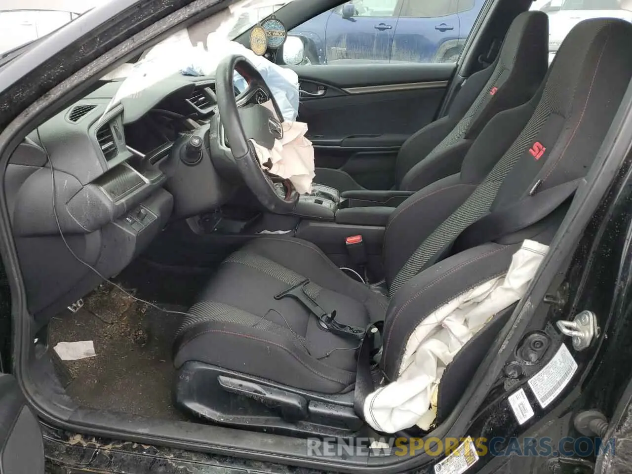 7 Photograph of a damaged car 2HGFC1E57KH707186 HONDA CIVIC 2019