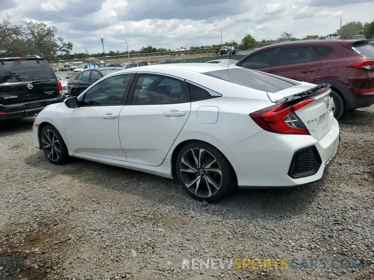 2 Photograph of a damaged car 2HGFC1E58KH700151 HONDA CIVIC 2019