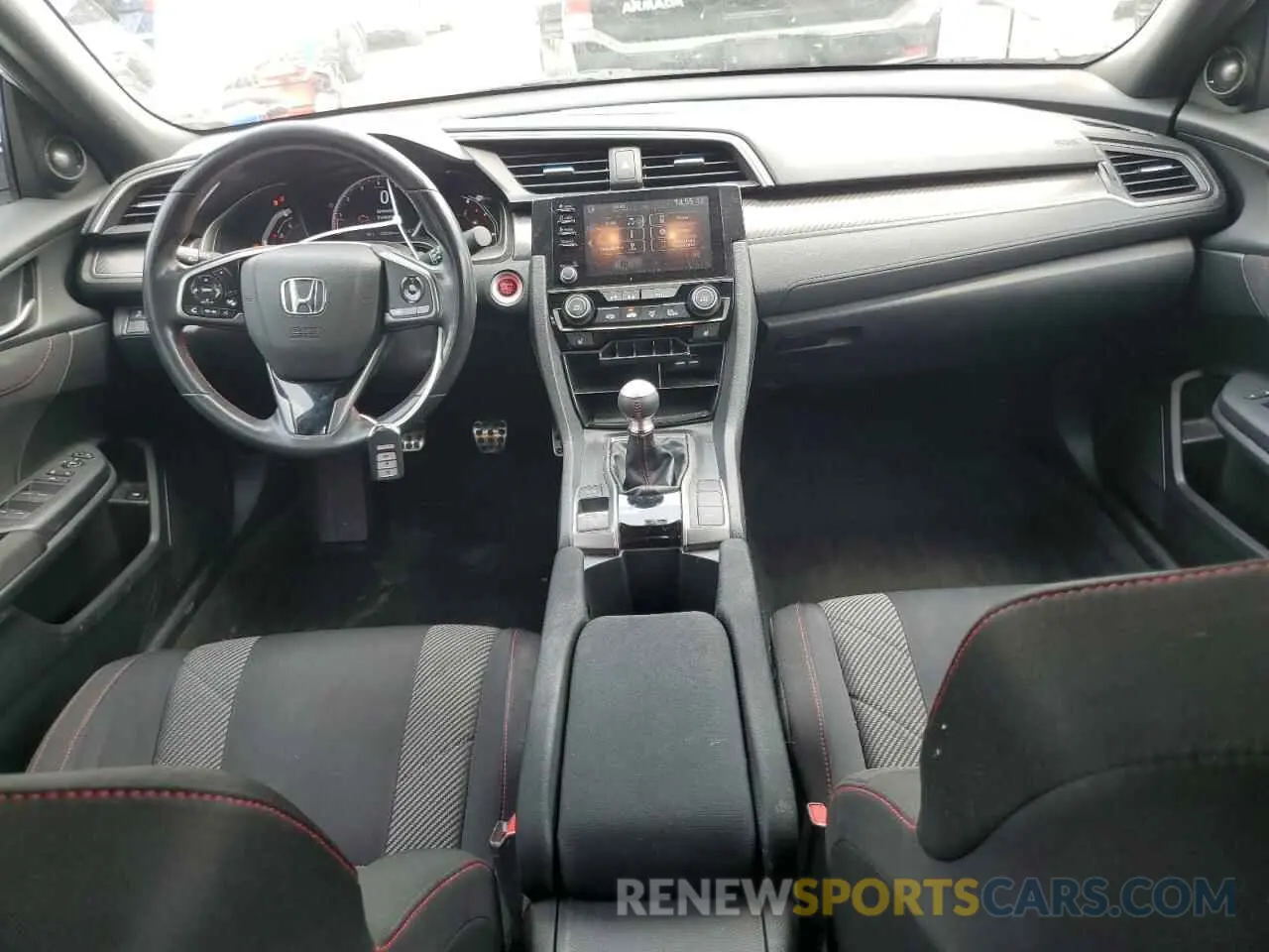 8 Photograph of a damaged car 2HGFC1E58KH700151 HONDA CIVIC 2019