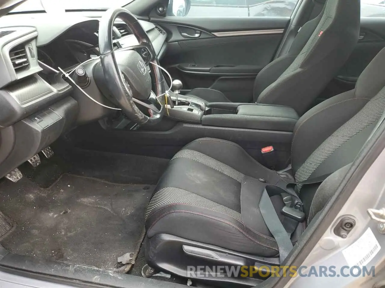 7 Photograph of a damaged car 2HGFC1E58KH703129 HONDA CIVIC 2019