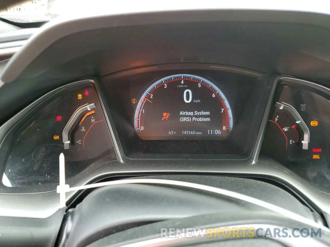 9 Photograph of a damaged car 2HGFC1E58KH703129 HONDA CIVIC 2019