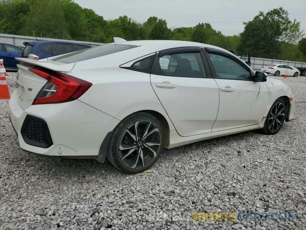 3 Photograph of a damaged car 2HGFC1E59KH700840 HONDA CIVIC 2019