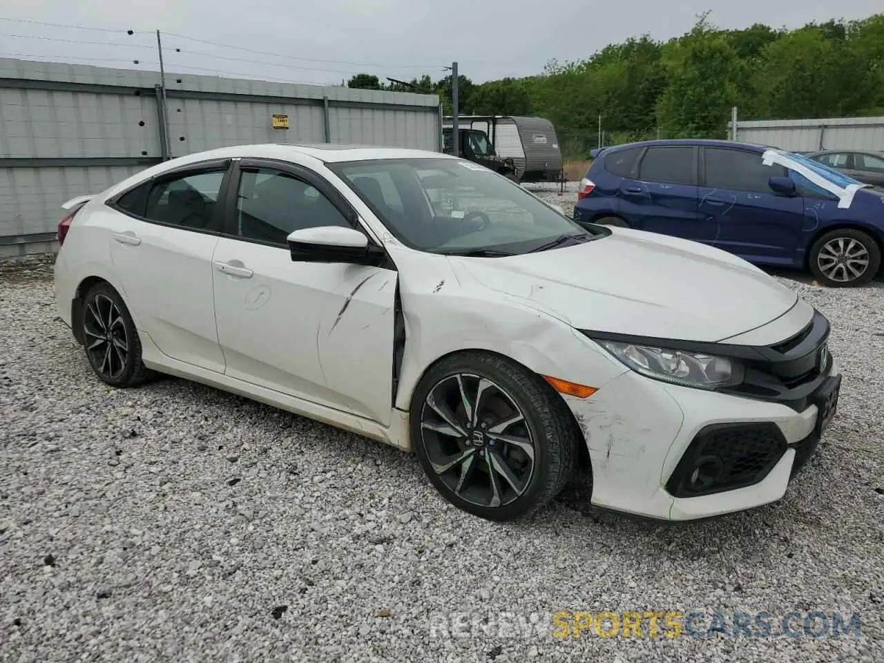 4 Photograph of a damaged car 2HGFC1E59KH700840 HONDA CIVIC 2019