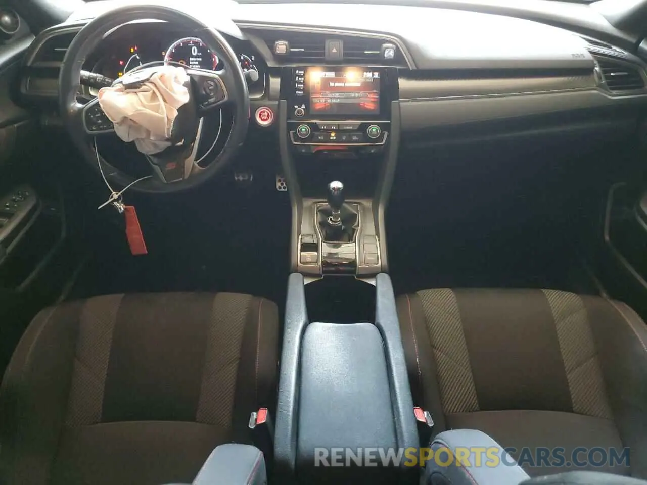 8 Photograph of a damaged car 2HGFC1E59KH703964 HONDA CIVIC 2019