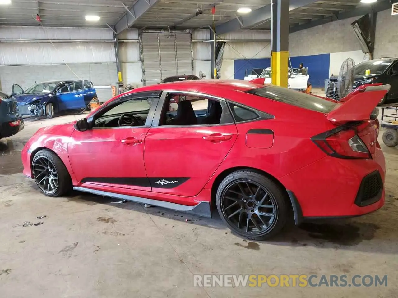 2 Photograph of a damaged car 2HGFC1E5XKH701320 HONDA CIVIC 2019