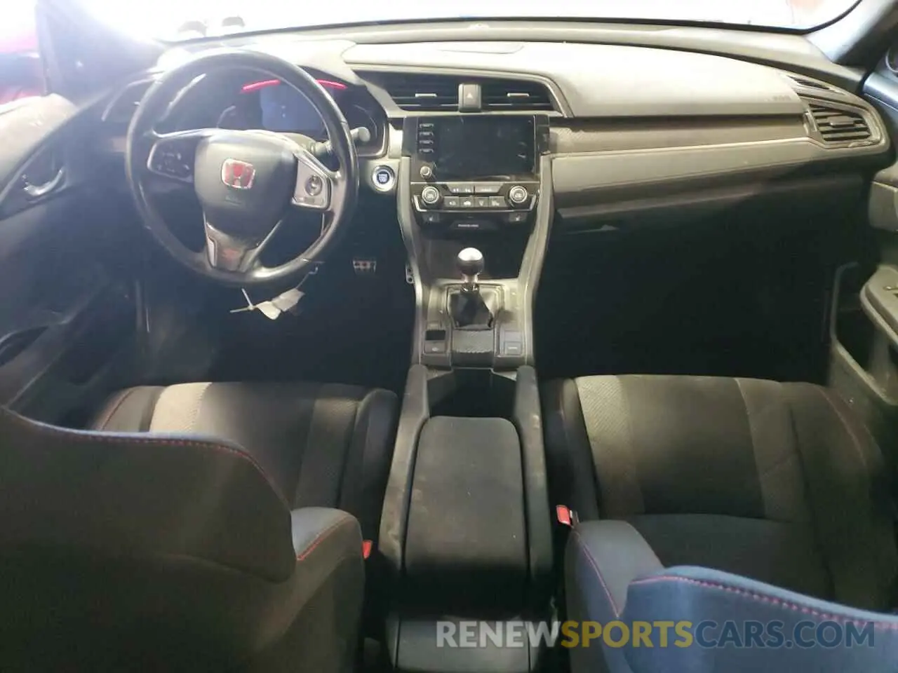 8 Photograph of a damaged car 2HGFC1E5XKH701320 HONDA CIVIC 2019