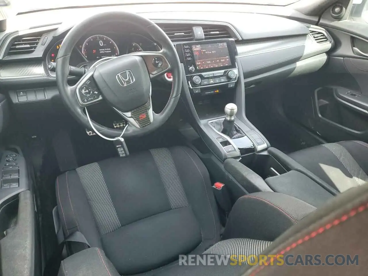8 Photograph of a damaged car 2HGFC1E5XKH705724 HONDA CIVIC 2019