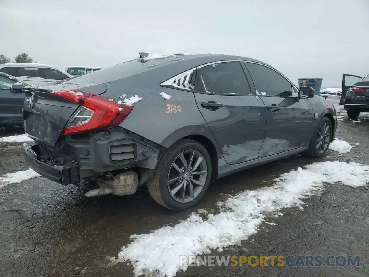 3 Photograph of a damaged car 2HGFC1F31KH651680 HONDA CIVIC 2019