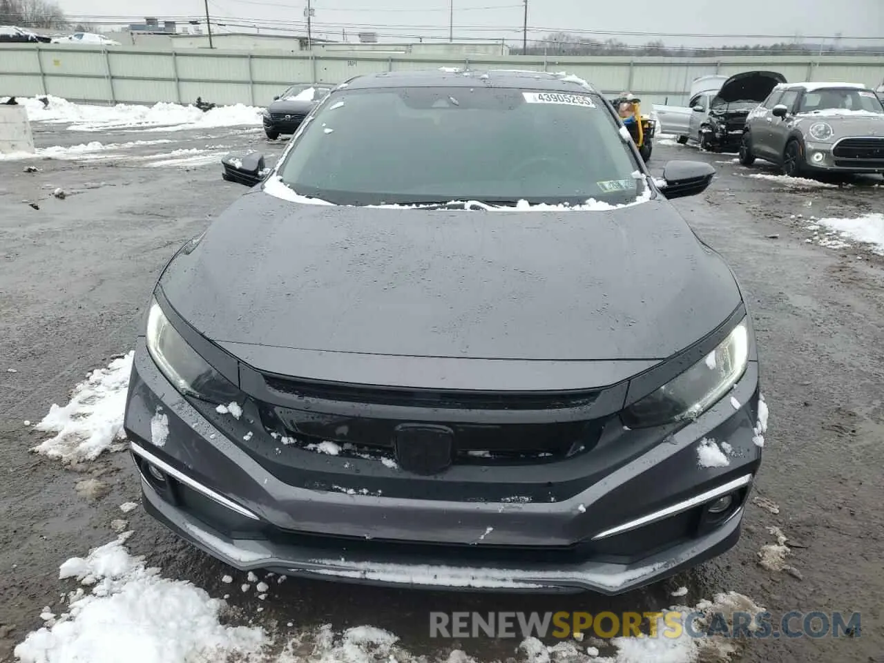 5 Photograph of a damaged car 2HGFC1F31KH651680 HONDA CIVIC 2019