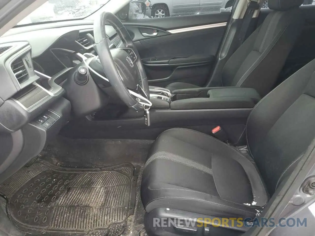 7 Photograph of a damaged car 2HGFC1F31KH651680 HONDA CIVIC 2019