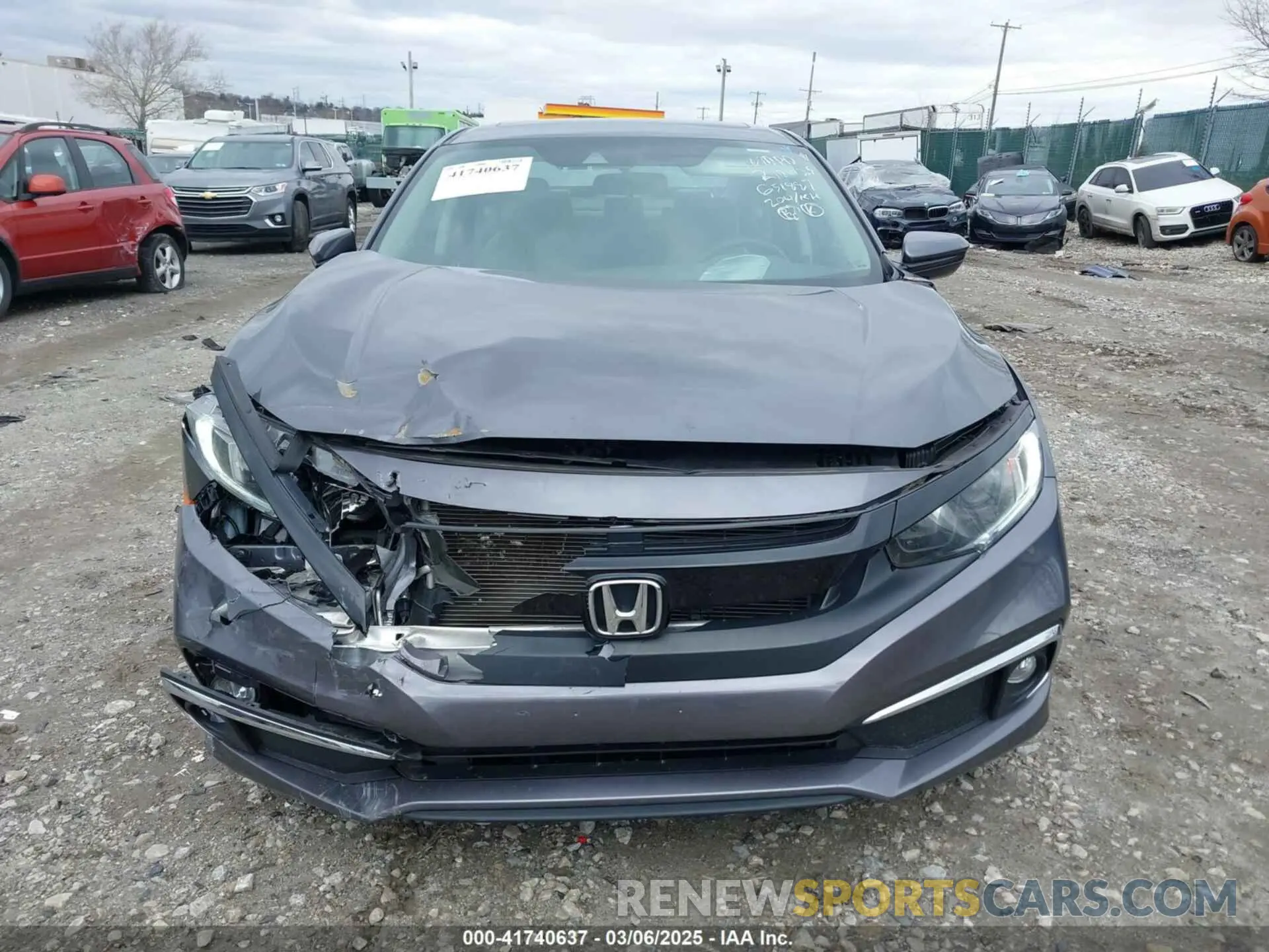 11 Photograph of a damaged car 2HGFC1F31KH651887 HONDA CIVIC 2019