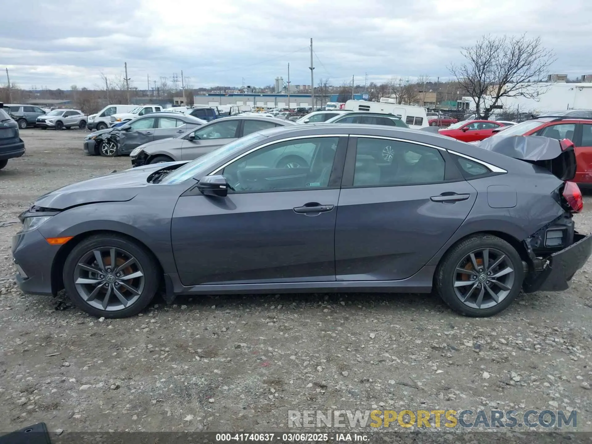 13 Photograph of a damaged car 2HGFC1F31KH651887 HONDA CIVIC 2019