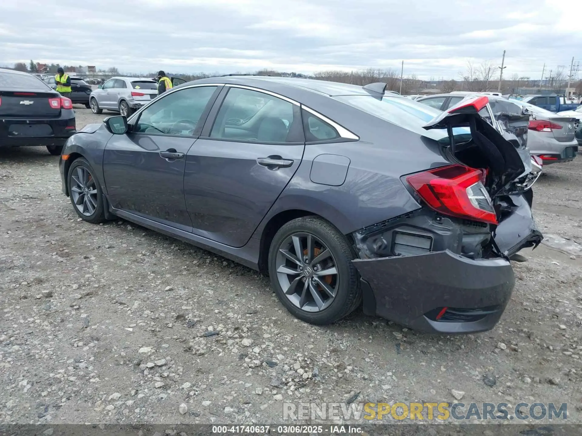 3 Photograph of a damaged car 2HGFC1F31KH651887 HONDA CIVIC 2019