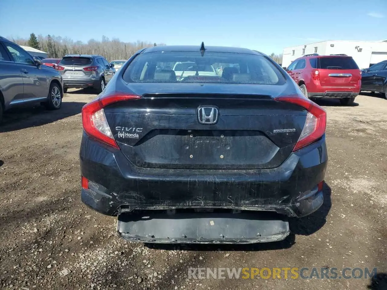 6 Photograph of a damaged car 2HGFC1F90KH106719 HONDA CIVIC 2019