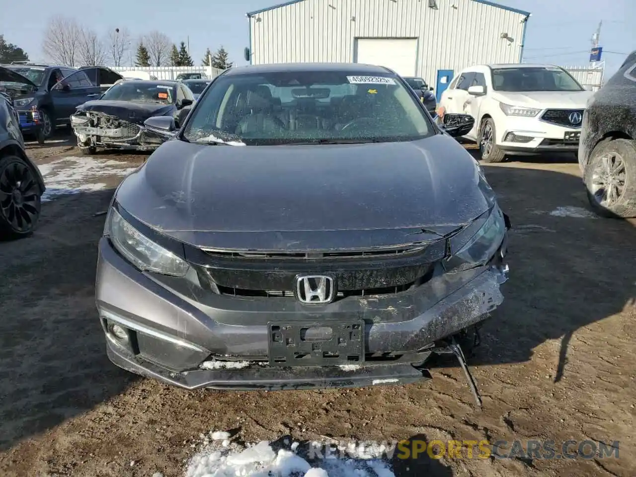 5 Photograph of a damaged car 2HGFC1F93KH100171 HONDA CIVIC 2019